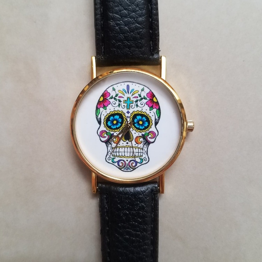 Sugar skull watch.